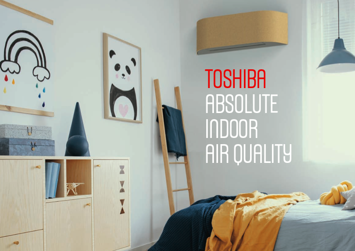 klimatizace TOSHIBA HAORI individuální barva