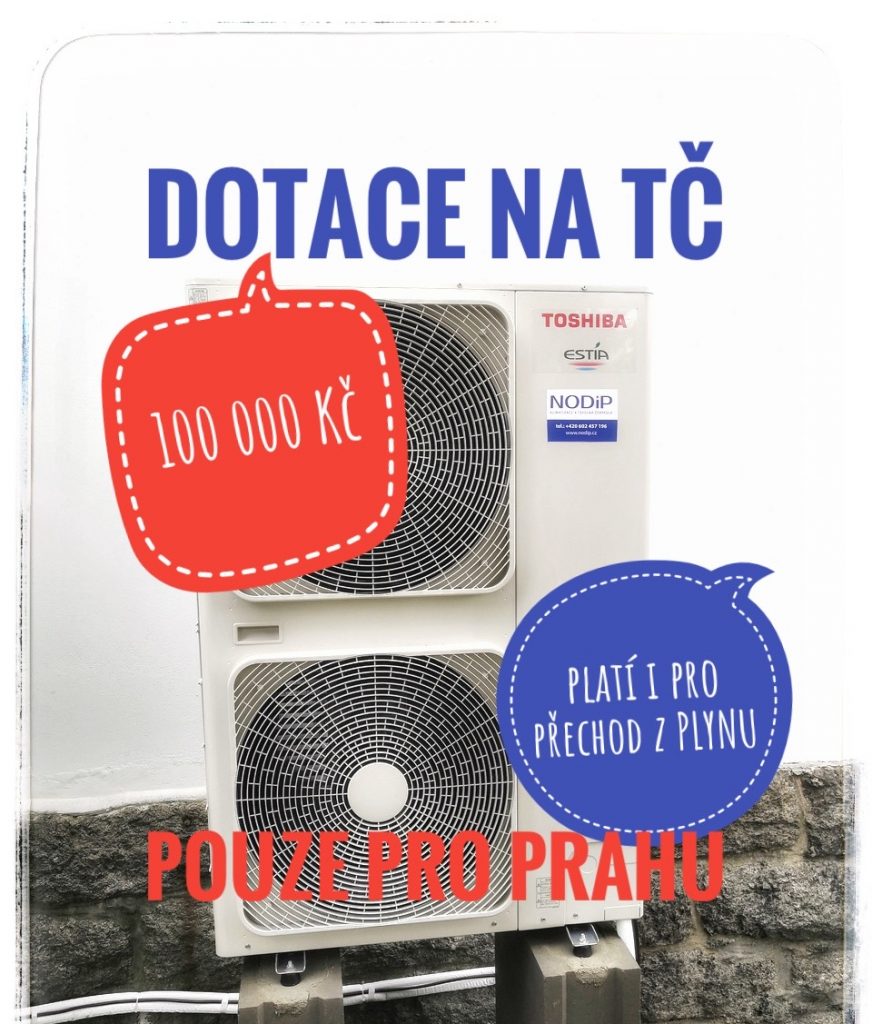 Dotace na přechod z plynu na tepelné čerpadlo v Praze