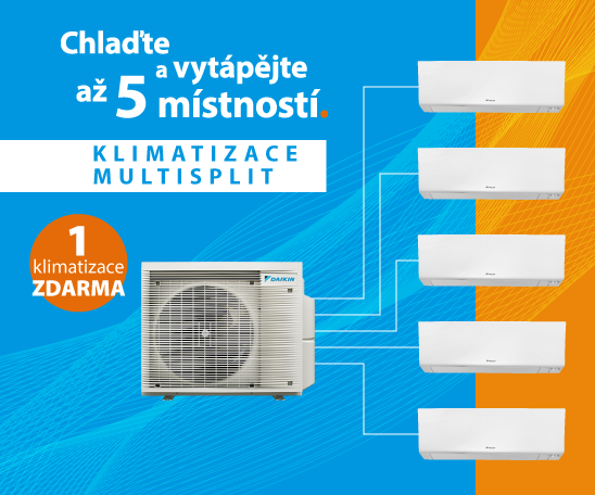 Daikin multisplit akce zima 2024