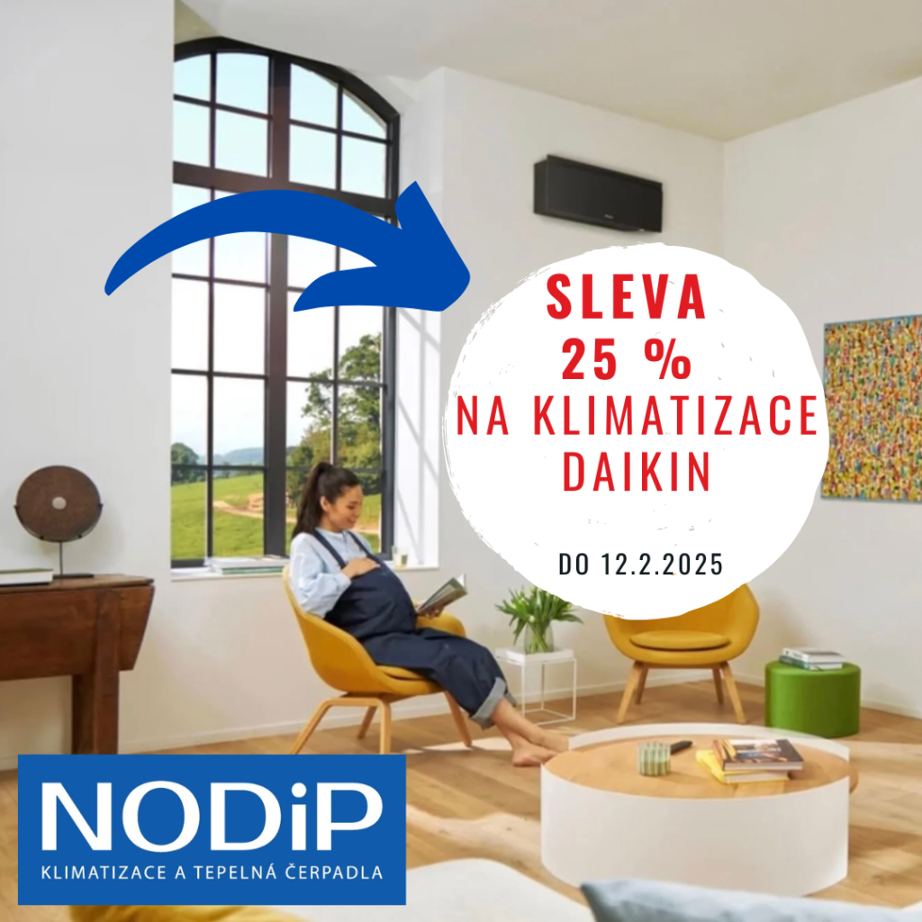 Zimní sleva na klimatizace Daikin – pořiďte si multisplit klimatizaci se slevou 25 %